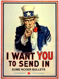 Uncle Sam wants YOU to contribute to ArmyWriter.com